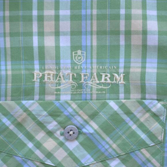 Phat Farm Button Down Shirt Size XL - Picture 3 of 6
